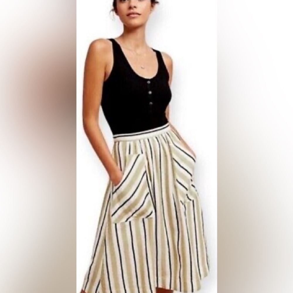 NWT Akemi + Kin Striped Skirt (LP) - Picture 2 of 12